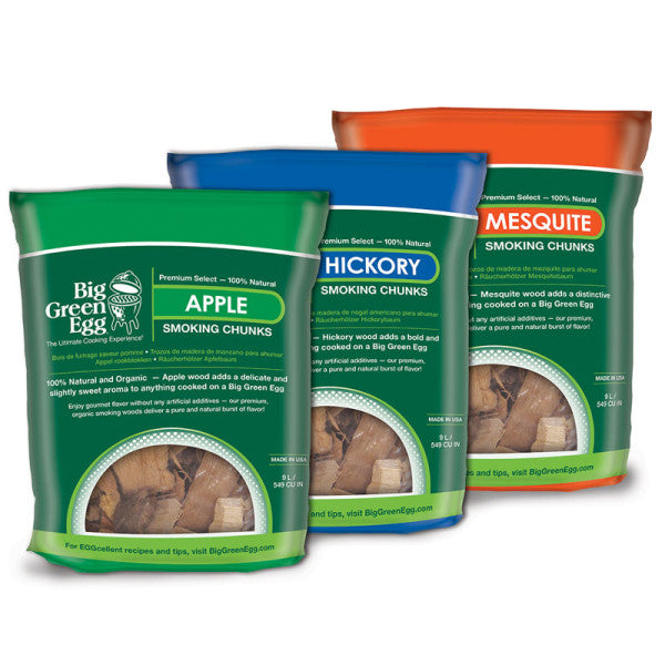 Big Green Egg Smoking Chunks - Mesquite 9L 114631