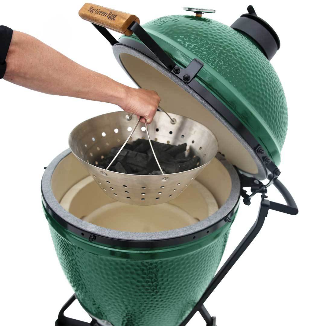 Big Green Egg Large Stainless Steel Fire Bowl